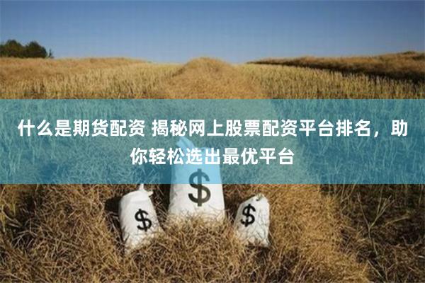 什么是期货配资 揭秘网上股票配资平台排名，助你轻松选出最优平台